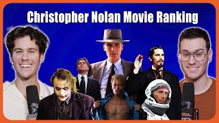 Ranking Christopher Nolan Movies