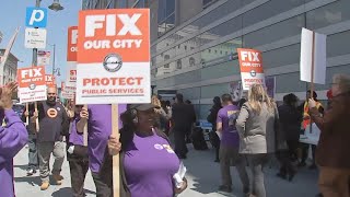 Ahead of parking enforcement crackdown, SFMTA workers rally over unsafe working conditions