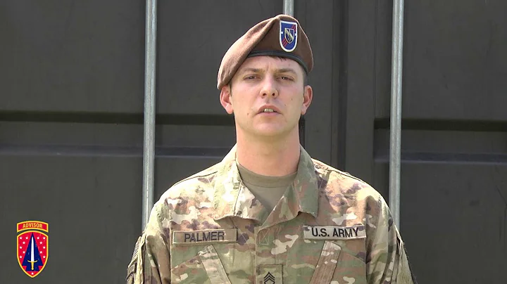 U.S. Army Staff Sgt. Warren Palmer SFAB - 35F
