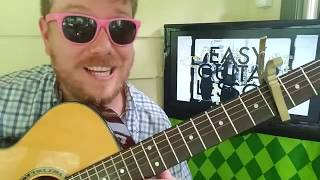 HAIM - Summer Girl // easy guitar lesson tabs easy chords strumming tutorial beginner lesson