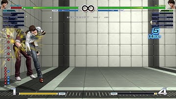 KOF XIV - Kyo Safe Jump Setup