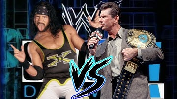 WWF Smackdown HQ Matches X-Pac vs Vince Mcmahon
