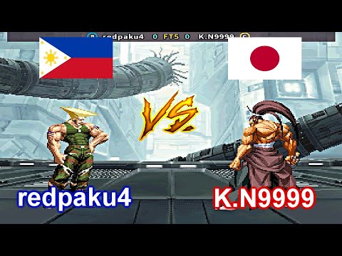 SNK vs. Capcom - SVC Chaos Super Plus - redpaku4 vs K.N9999 FT5