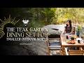 The Teak Garden Set for Smaller Outdoor Spaces