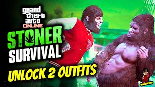 How To Start New Stoner Survival And Unlock Bigfoot & High Life 420 Outfit In Gta Online
