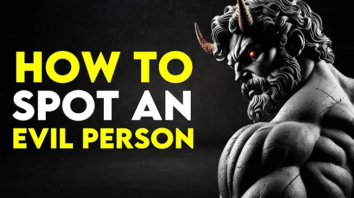 Top 5 Signs You're Dealing With an EVIL Person | STOICISM | THE STOIC TRANSFORMATION