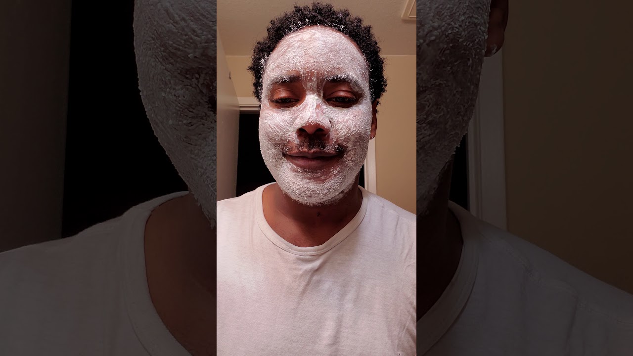 Lush nightly facial cleansing routine for men