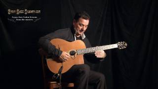 Fapy Lafertin gypsy jazz guitar lesson on All Of Me chords