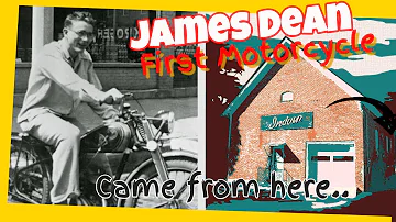 Episode #7 James Dean Series First Motorcycle came from Carter's Motorcycle Shop Site