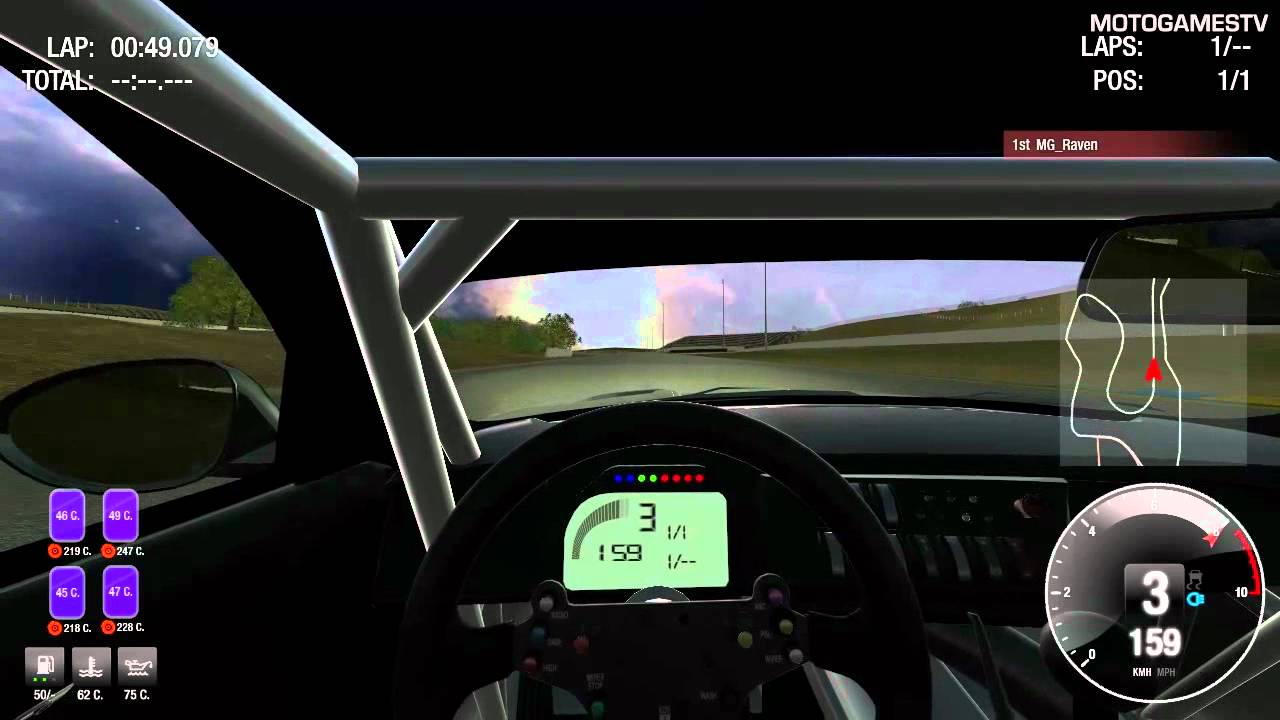 SimRaceWay Beta - BMW Z4 GT3 at Infineon Raceway