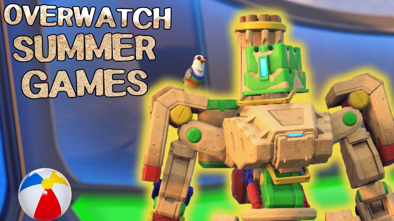 ITS SAND CASTLE BASTION TIME! Overwatch YouTube