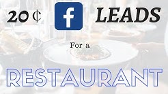 How To Use Facebook Ads & Many Chat For Restaurants | Social Media Marketing Agencies 2018 