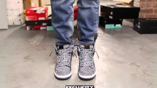 Nike Dunk SB High Premium 'Dazzle' On-feet Video at Exclucity Nike Dunk SB High Premium 'Dazzle' On-feet Video at Exclucity