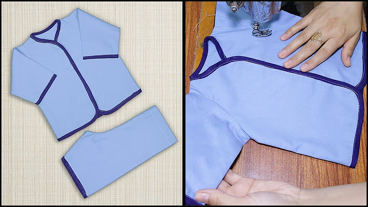 New Born Baby Dress Simple And Easy Cutting And Stitching