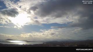 2021-11-27 Cagliari Weather Time-lapse
