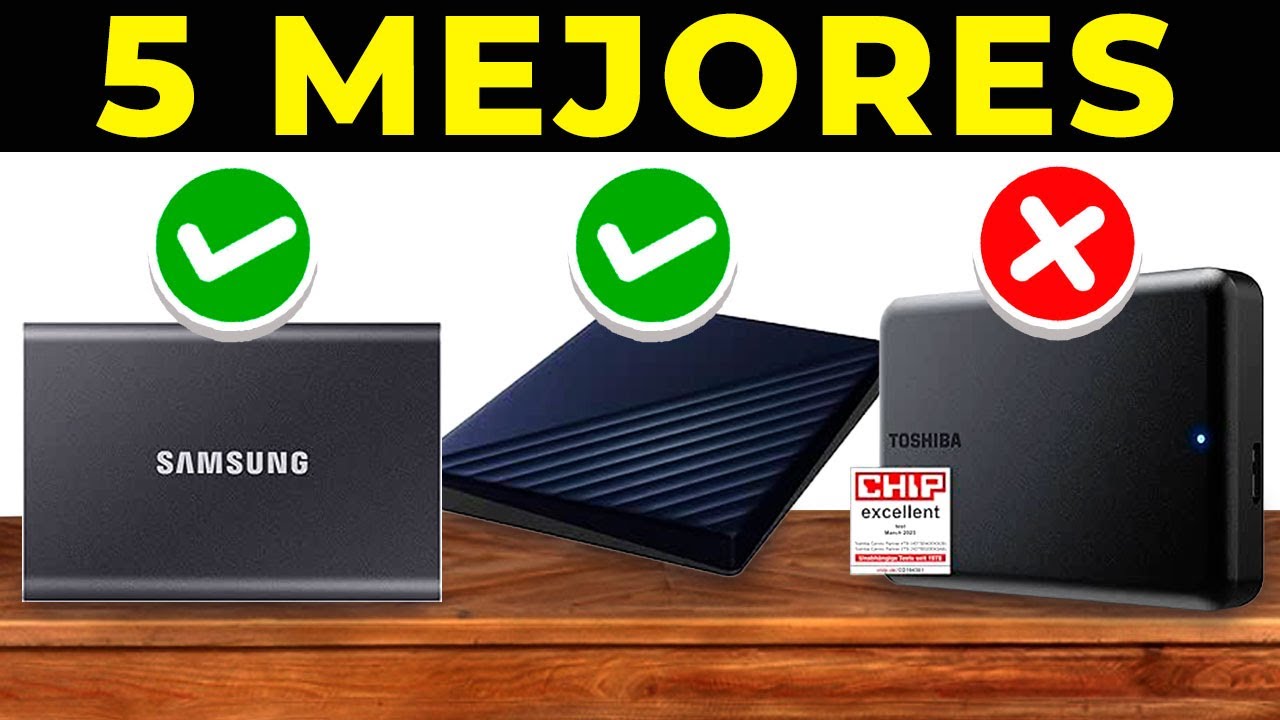 ✅ Los 5 MEJORES DISCOS DUROS EXTERNOS para MAC 2026 | SSD Externos para MACBOOK Amazon