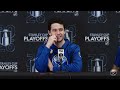Alex Lyon and Alex Tuch Met With The Media After 3-1 Win In Game 3 | Buffalo Sabres