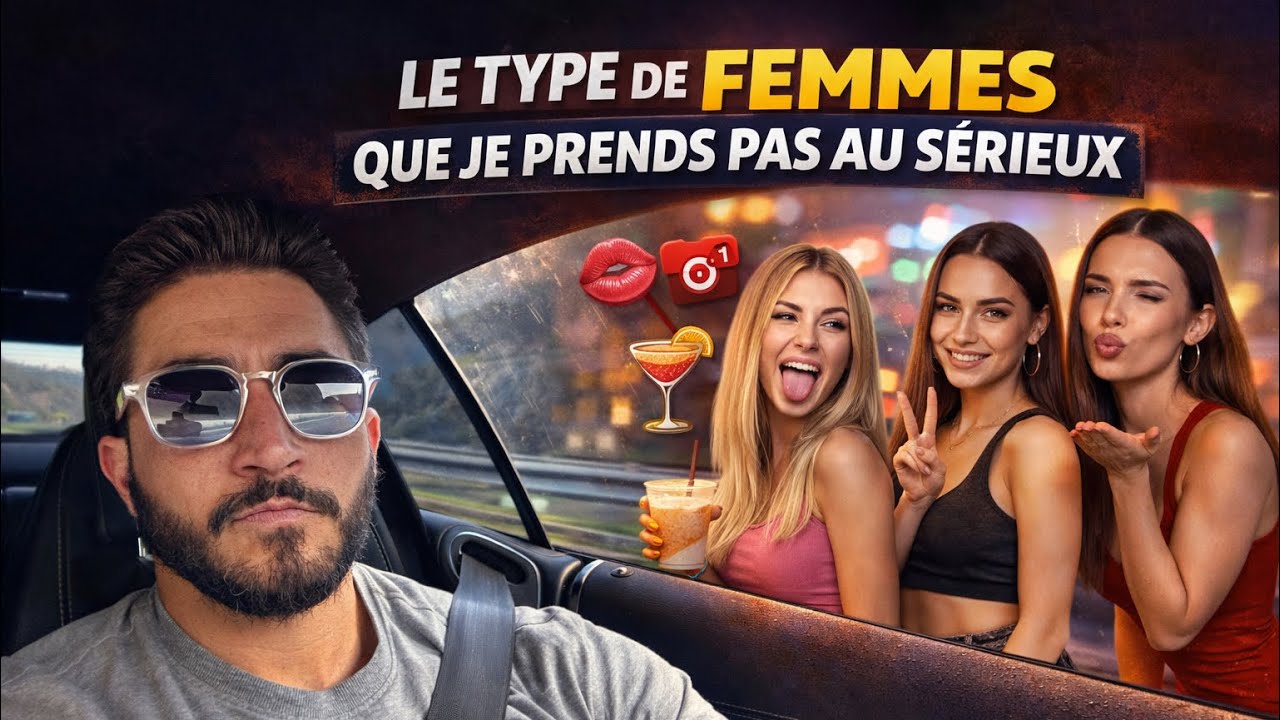 Les femmes que je ne prendrai JAMAIS au sérieux. 