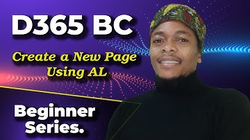 Creating Pages in AL.