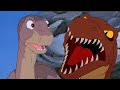 Littlefoot é Mais Esperto que os Dentes Afiados! |  Em Busca do Vale Encantado Em Português