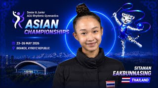 EAKBUNNASING Sitanan (THA) 23.000 clubs - ASIAN CHAMPIONSHIPS 2026 