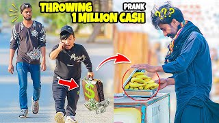 Throwing 1Million Cash Prank -