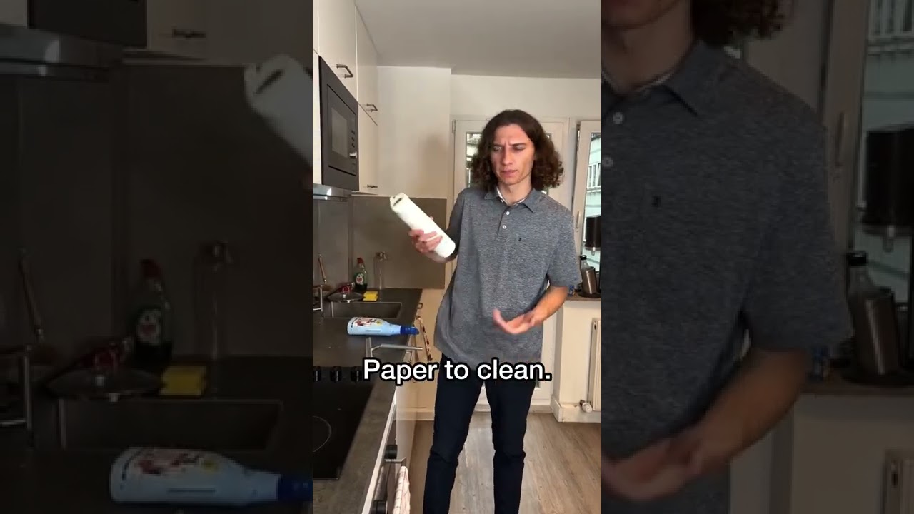 American First Time Cleaning In Germany!😂🇩🇪🇺🇸 