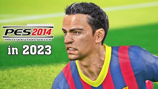 PES 2014 in 2023 - Better Than eFootball ? 😱🔥 Fujimarupes