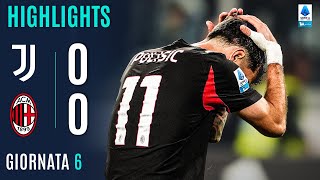JUVENTUS-MILAN 0-0 | HIGHLIGHTS | 6ª GIORNATA | SERIE A ENILIVE 2025/26