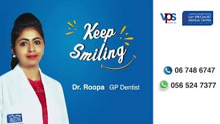 Llh Specialist Medical Center Ajman Dr. Roopa Muruganantham, General Dentist