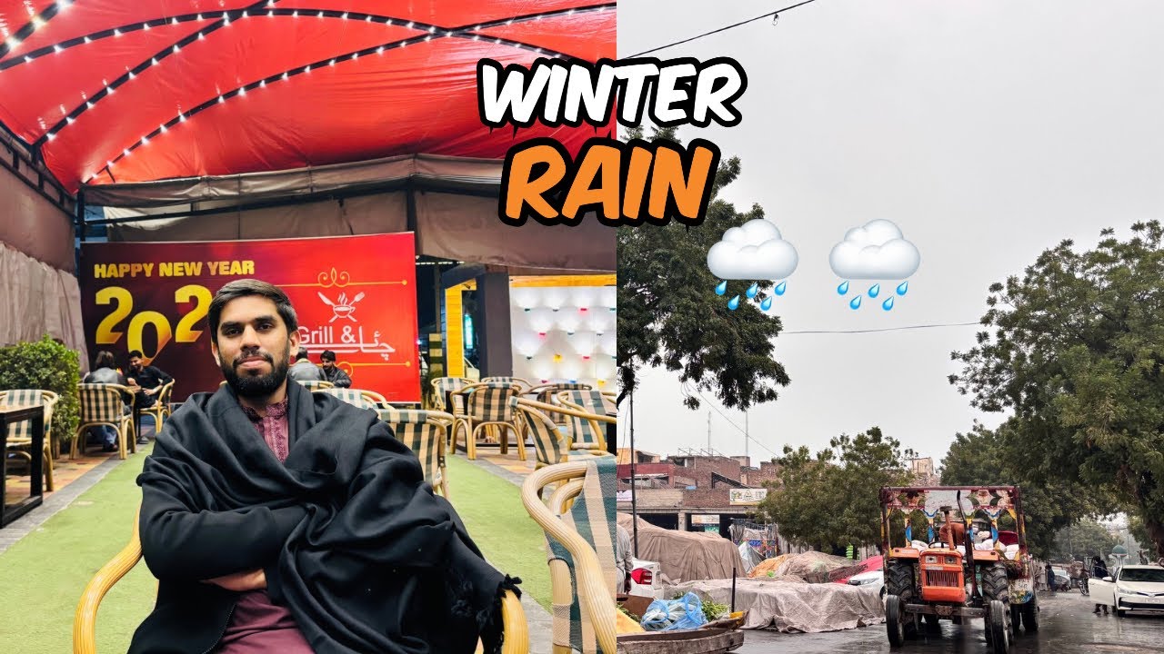 Winter Ki First Rain Mosam Thanda Hugya | Karahi Party With Friends