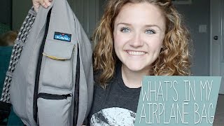 What's In My Airplane Bag - Makenzie Goes Minimal