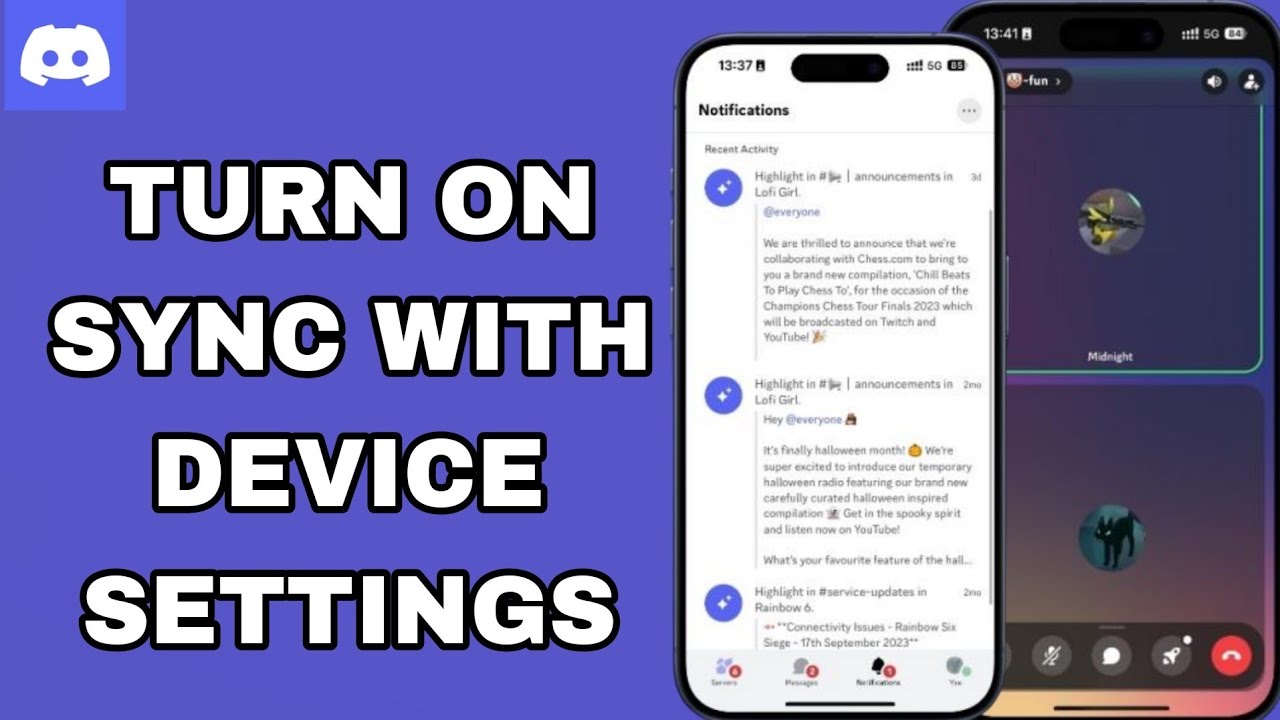 How To Turn On Sync With Device Settings On Discord App