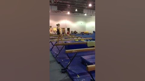 Addy Ruby front tuck on beam