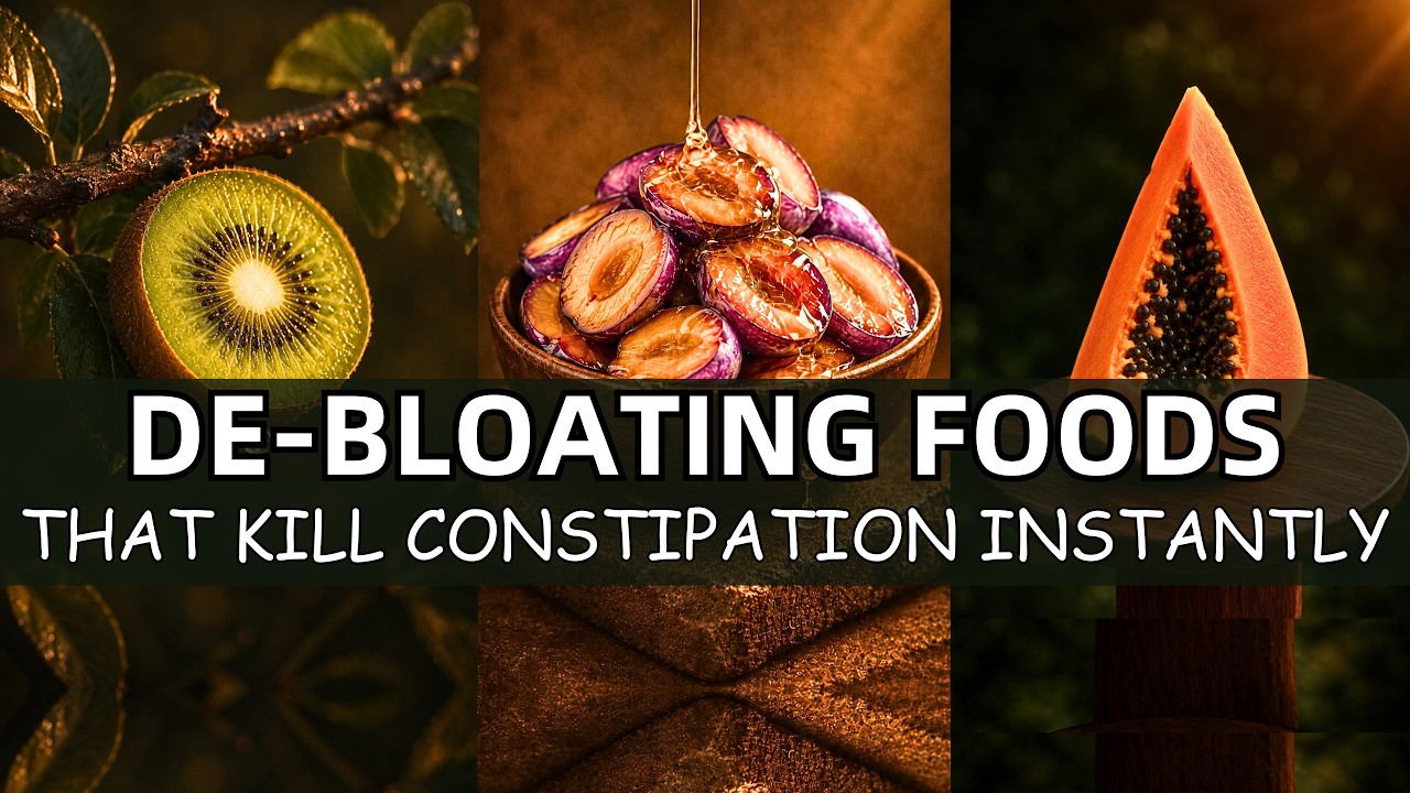 20 De-Bloating Superfoods for Natural Constipation Relief