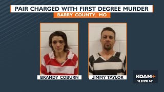 Pair in Barry County, MO charged with murder
