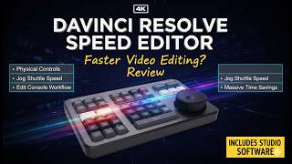 DaVinci Resolve Speed Editor Bundle Review – Faster Video Editing?