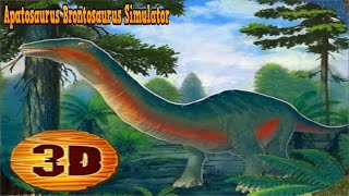 🐉👍Apatosaurus Brontosaurus Simulator - By WonderAnimals Simulation - iTunes/Android screenshot 3