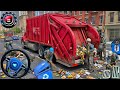 Garbage Trash Truck Realistic Driving 3D - City Road Garbage Dumper Truck Games - Android GamePlay