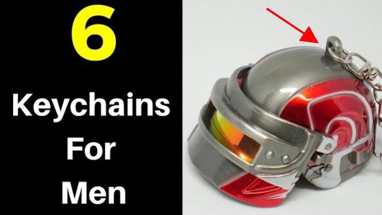 6 KEYCHAINS FOR MEN - COOL KEYCHIANS - UNBOXING!