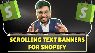 Creating a Dynamic Scrolling Text Section with Customize Settings in Shopify | Shopify Dropshipping