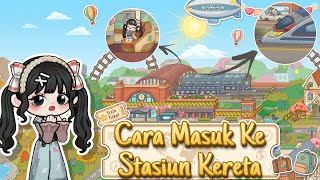CARA MASUK KE STASIUN KERETA🚄✨| Game World screenshot 3