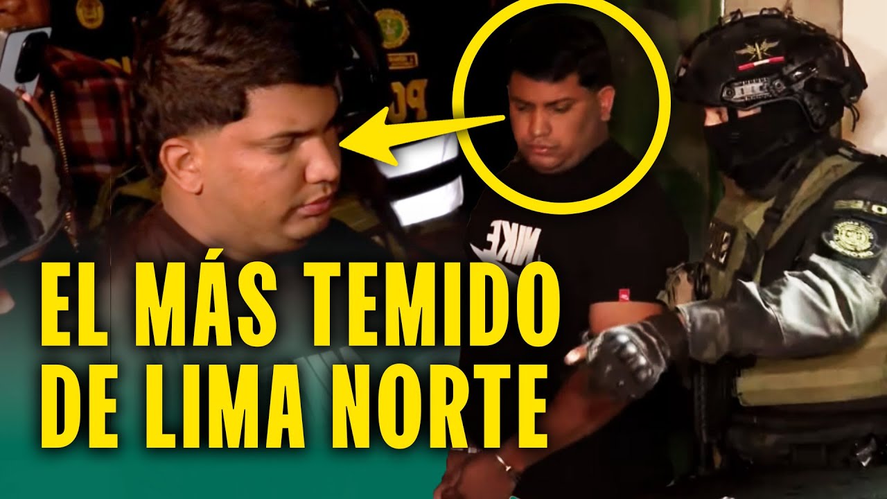 Así capturaron a Jhorman, cabecilla del 'DESA 2' y verdugo de choferes en Lima Norte