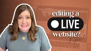3 Methods for Editing the Published Pages on Your Squarespace Website