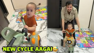 Yusra gifted a new cycle to kabeer🥰||abhi chalany mai maza nahi aa raha😂