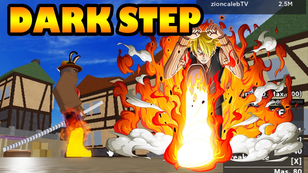 Blox Fruits Showcase: Dark Step (THE FIRST FIGHTING STYLE OF THE FIRST SEA)  