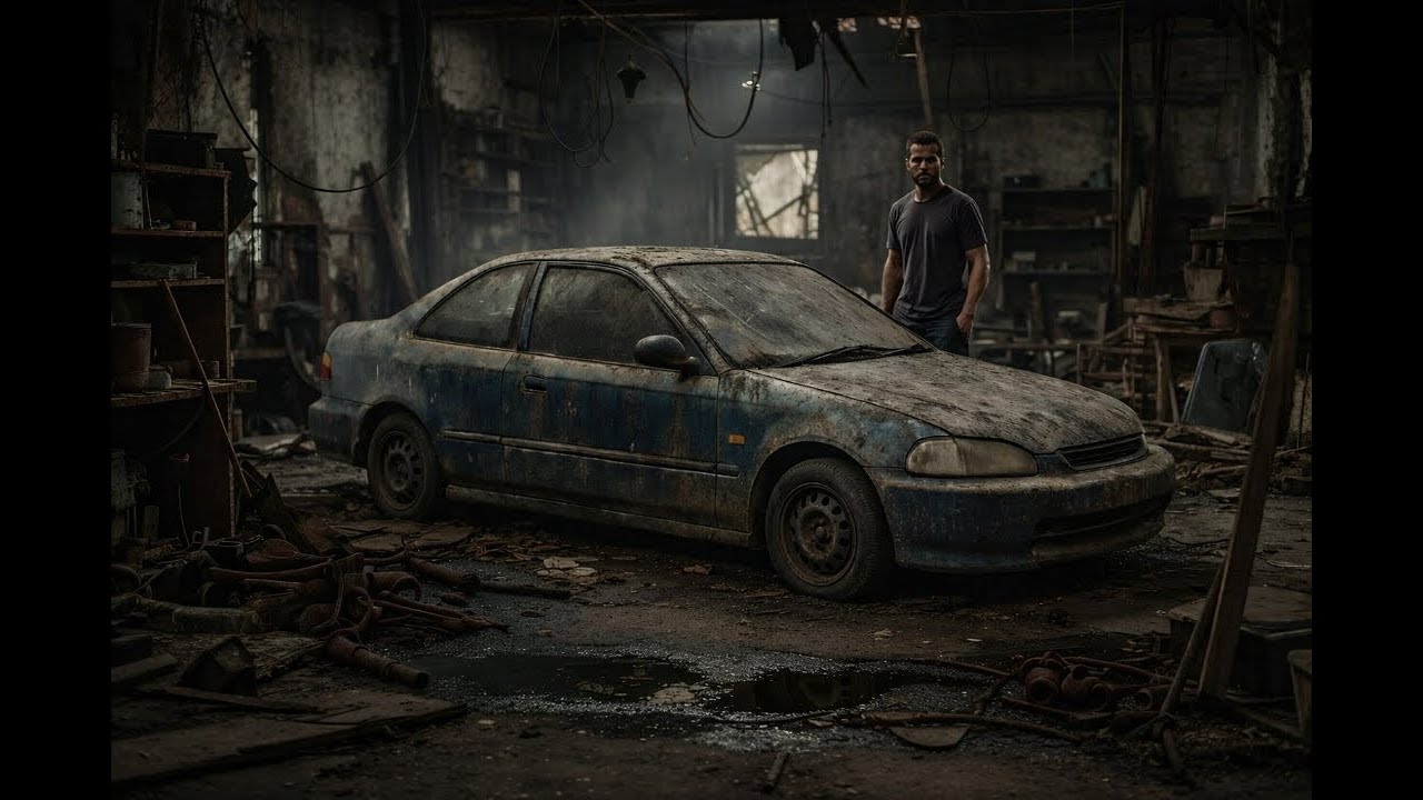 ASMR Car Restoration | Paul Walker Abandoned 1995 Honda Civic From Rust to Racing Car ASMR