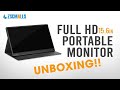 UNBOXING: ZSCMALLS Portable 15.6" Monitor [USB C!!] [USB POWERED!!]