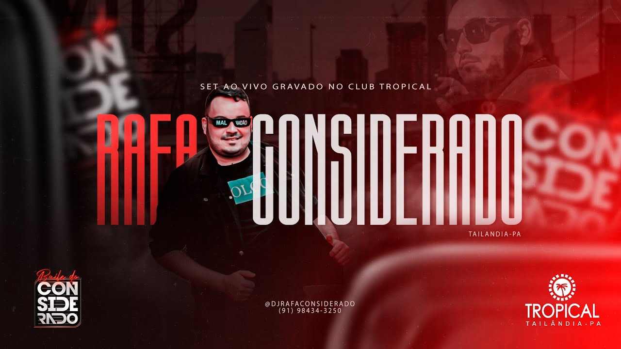 SET AO VIVO DJ RAFA CONSIDERADO NO CLUB TROPICAL EM 22.10.2022 - YouTube