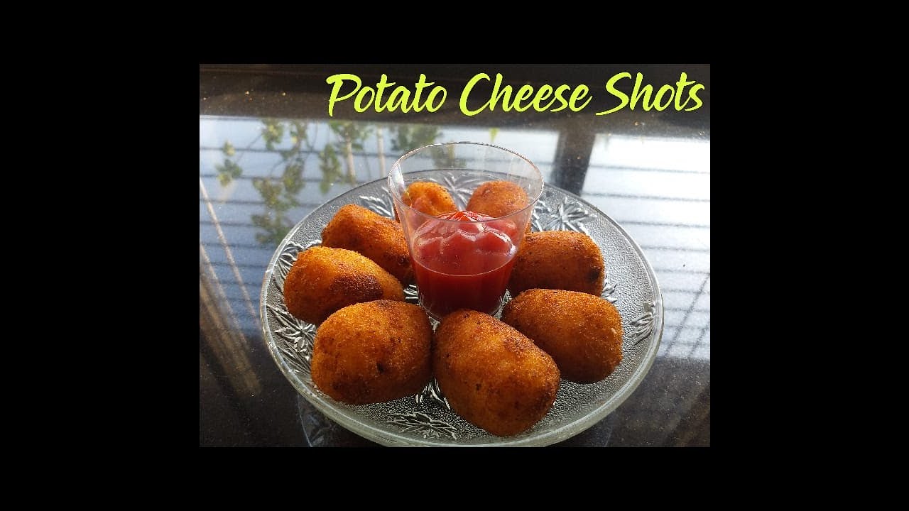 2Ways Potato Cheese Shots Easy Cheesy Recipe By Bunny YouTube